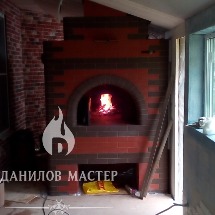 Печь из кирпича на дровах для дома, дачи в Московской области: заказать русскую печь у печника